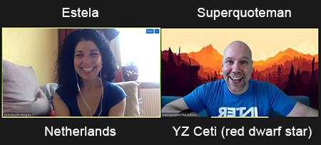 Estela Estella & Superquoteman